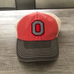 Ohio state buckeye snap back hat